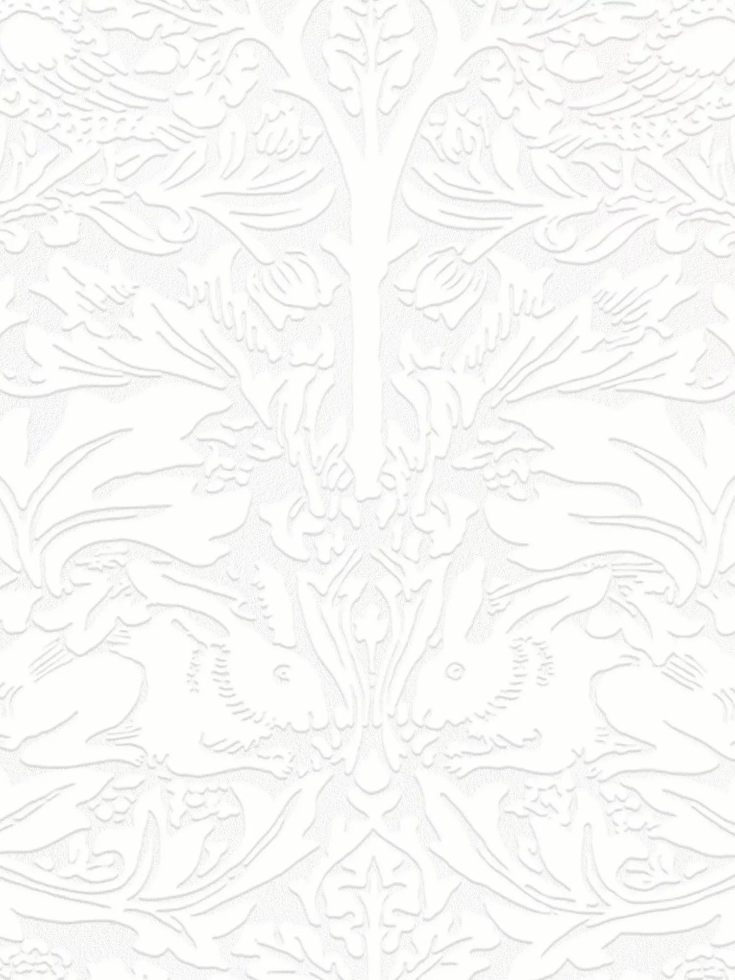 William Morris At Home Brother Rabbit paintable wallpaper - British product