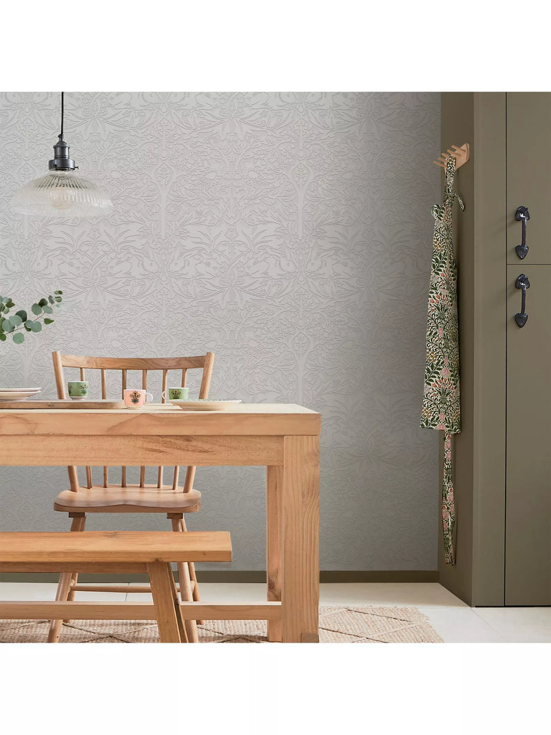 William Morris At Home Brother Rabbit paintable wallpaper - British product