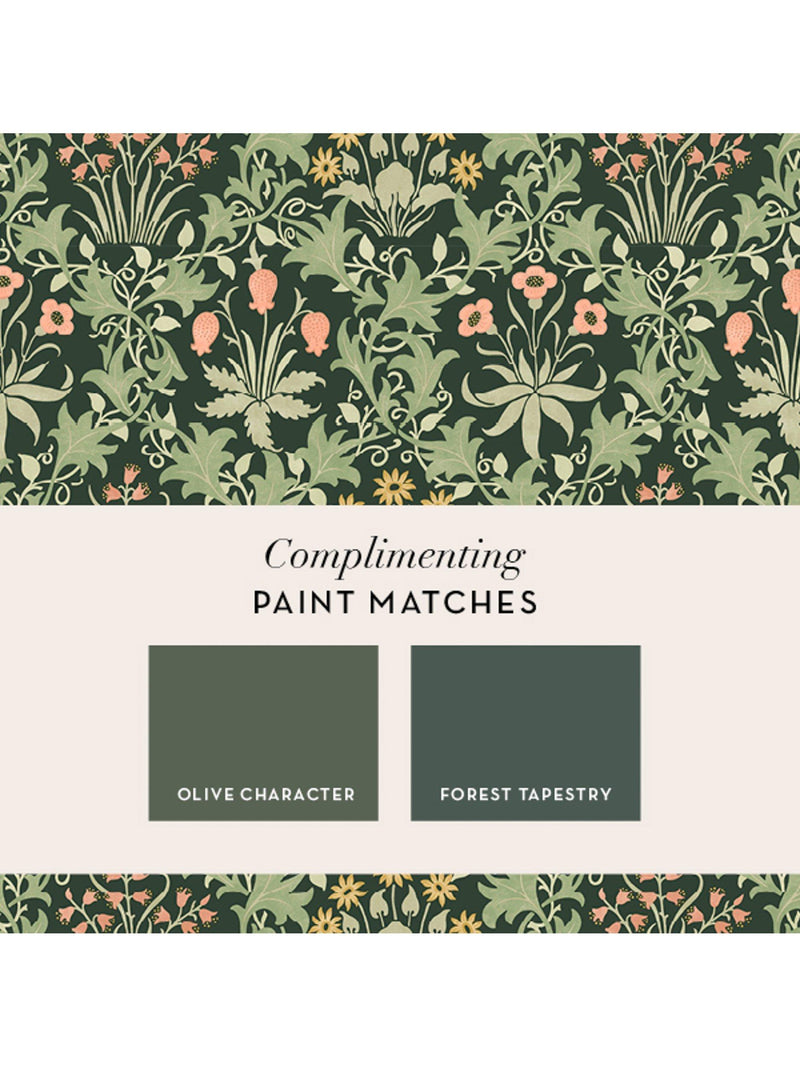 William Morris At Home Celandine wallpaper design, UK version