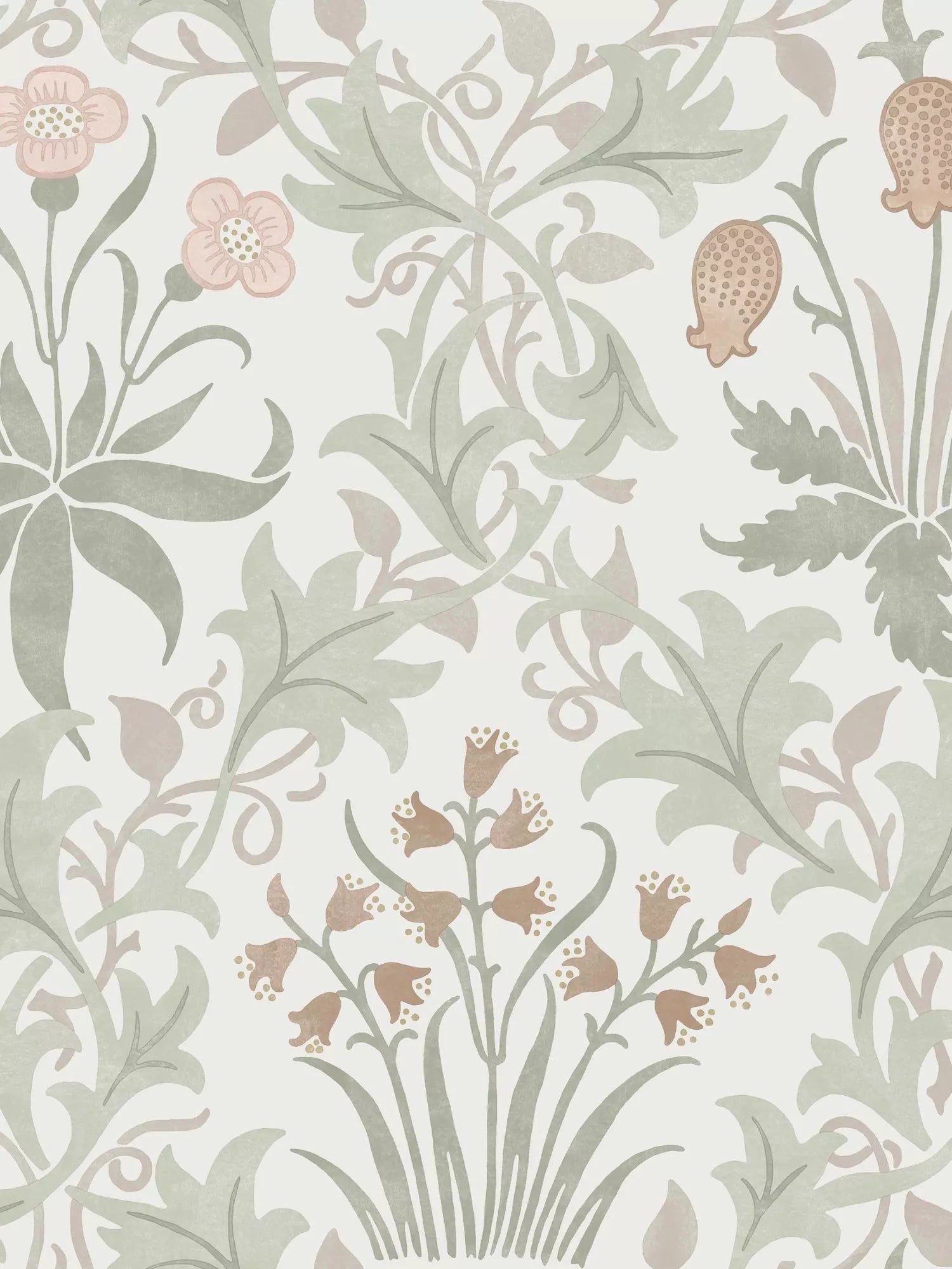 William Morris At Home Celandine Wallpaper