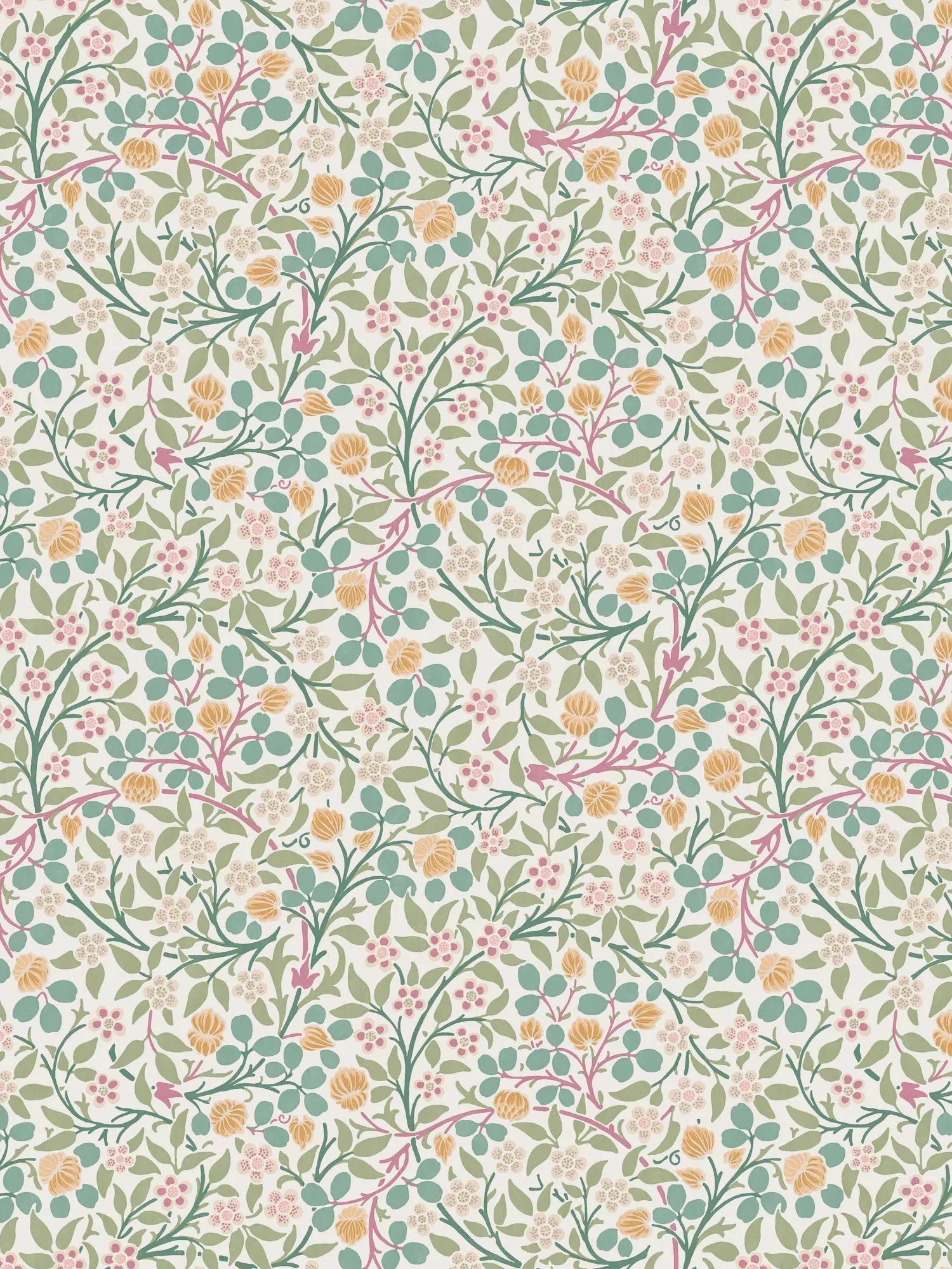 William Morris At Home Clover Wallpaper