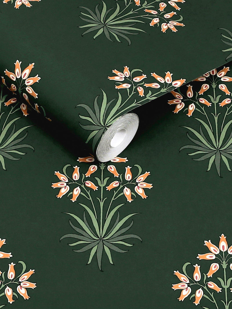 William Morris At Home Hyacinth Flower wallpaper roll, UK version