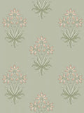 William Morris At Home Hyacinth Flower Floral Wallpaper