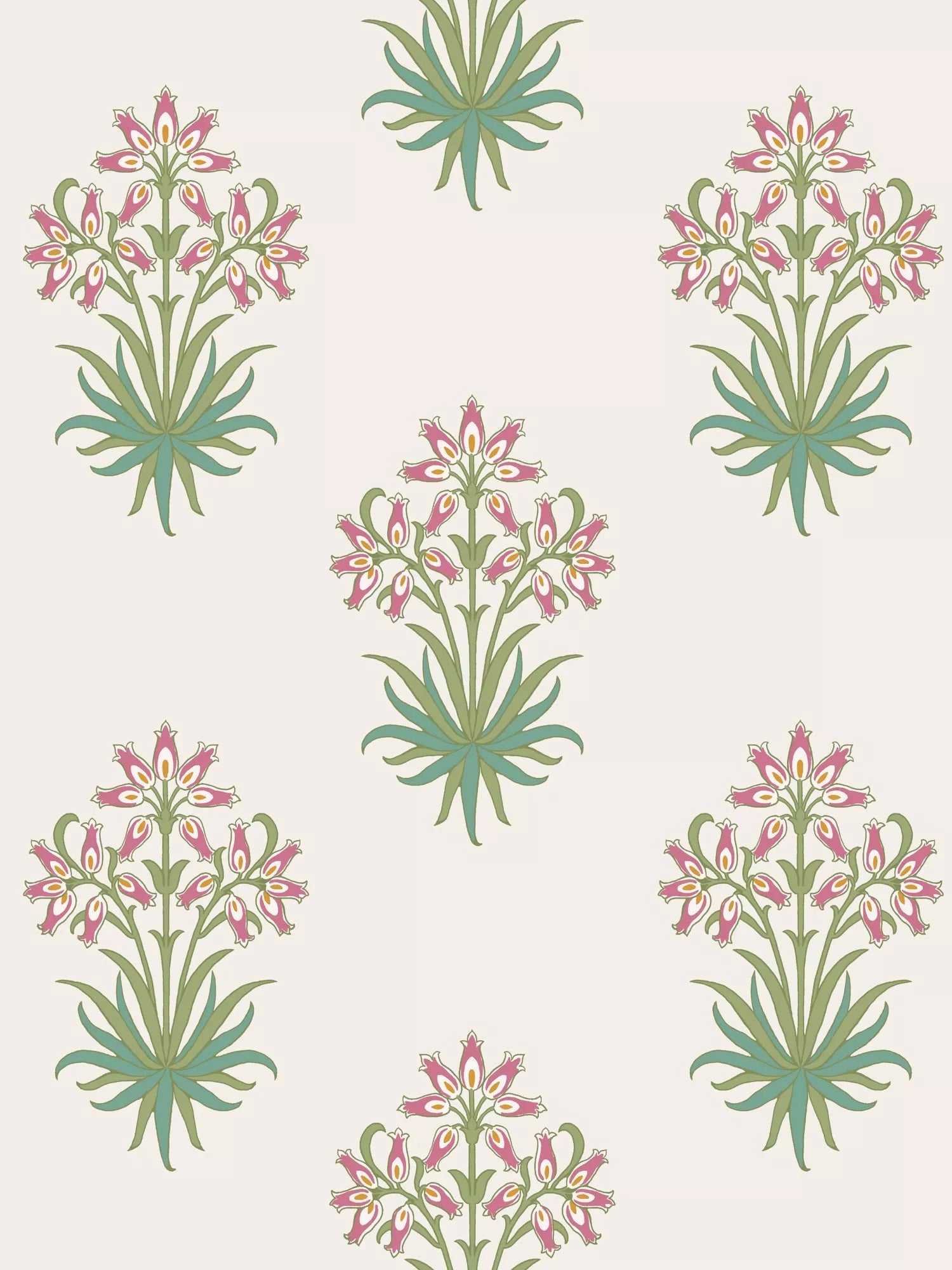 William Morris At Home Hyacinth Flower Floral Wallpaper