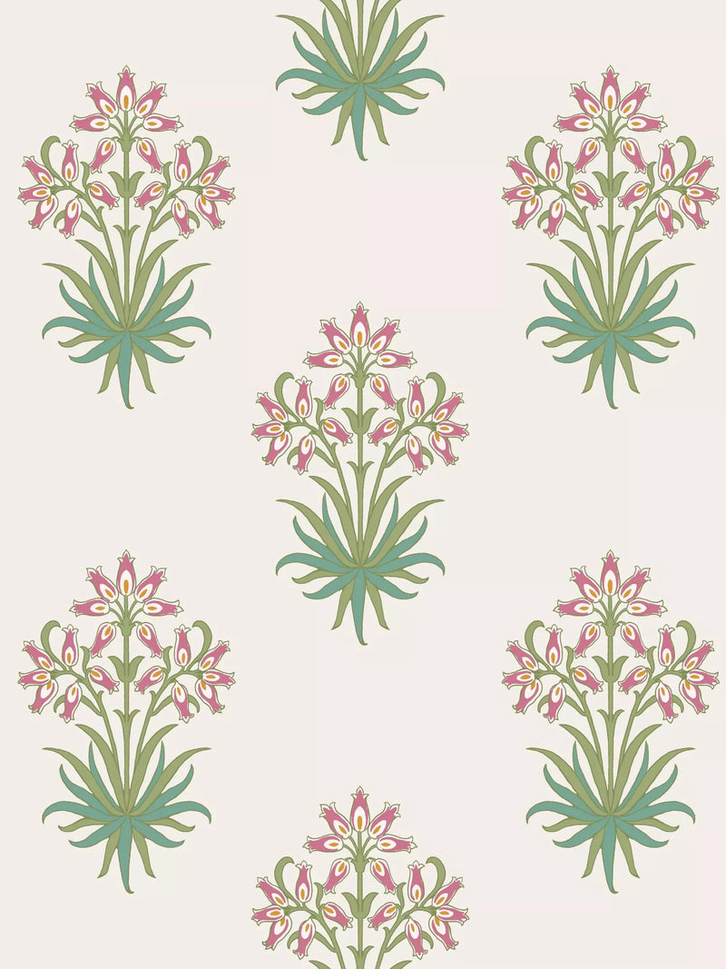 William Morris At Home Hyacinth Flower Floral Wallpaper