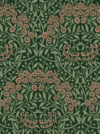 John Lewis William Morris At Home Michaelmas Daisy Wallpaper- Buy online at McGrocer