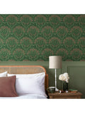 William Morris At Home Michaelmas Daisy wallpaper roll, imported from the UK