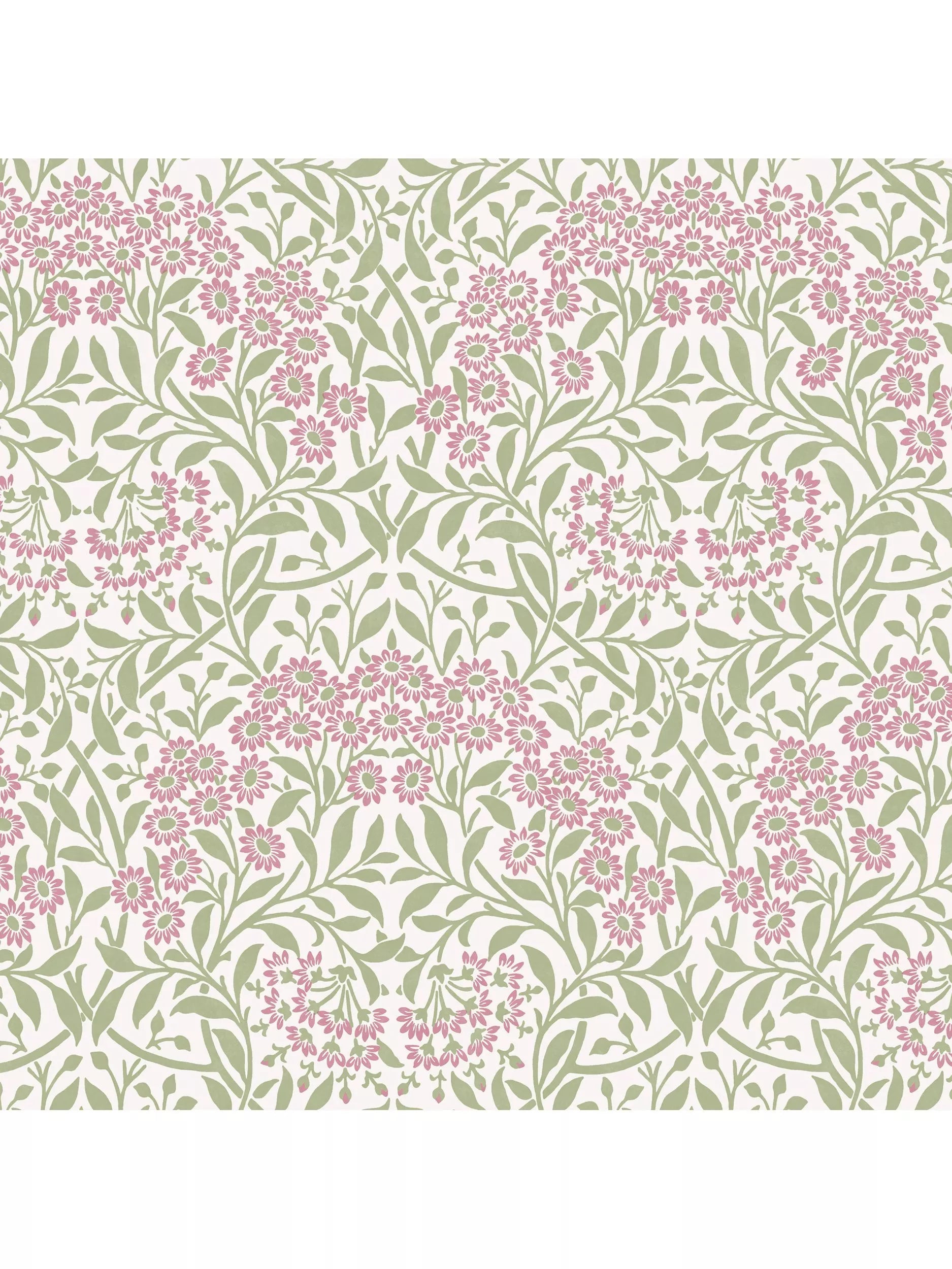 William Morris At Home Michaelmas Daisy Wallpaper