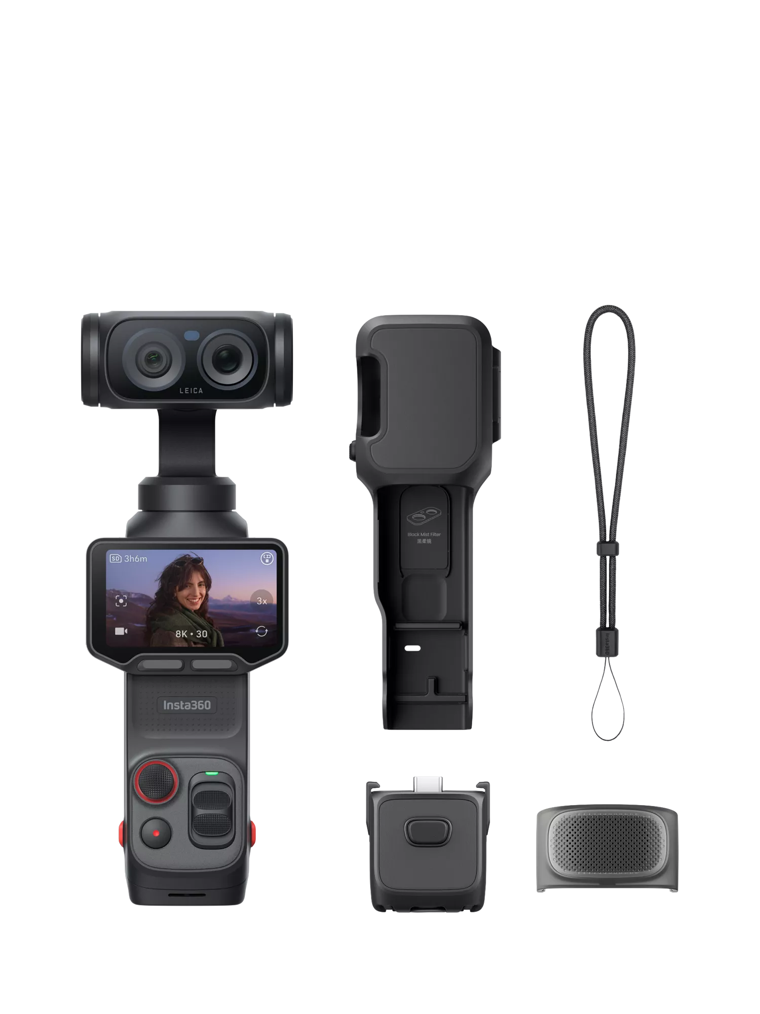 Insta360 Luna Ultra dual lens action camera 8K - British product