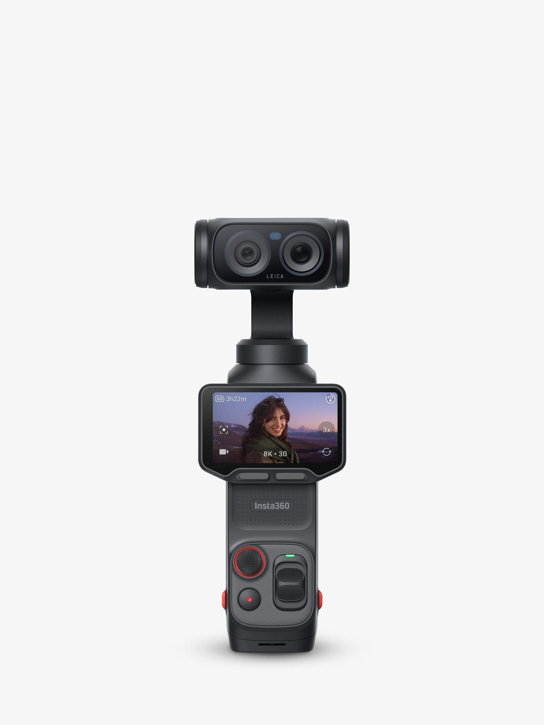Insta360 Luna Ultra dual lens action camera 8K - British product