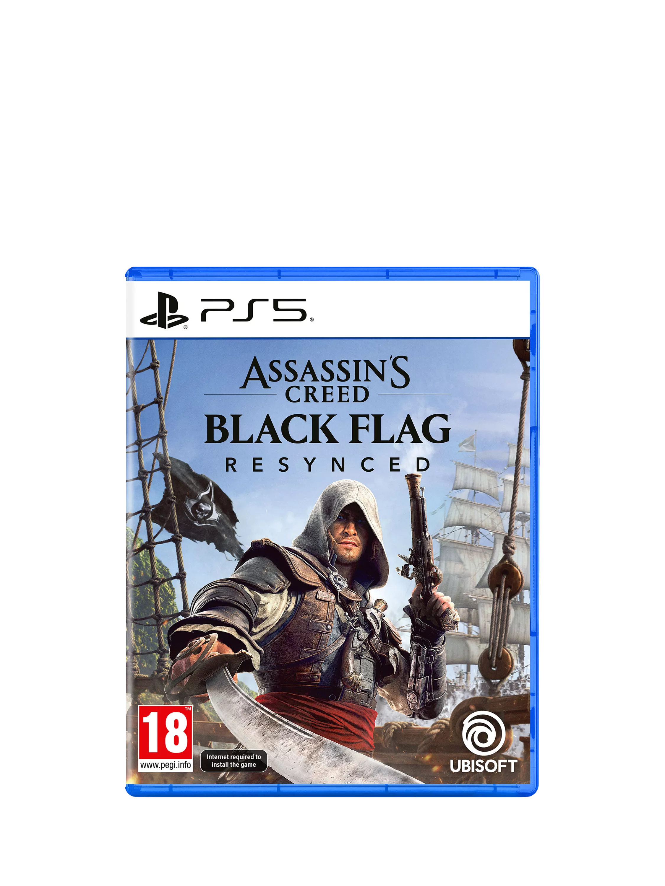 Sony Assassin's Creed Black Flag Resynced PS5 game, UK version