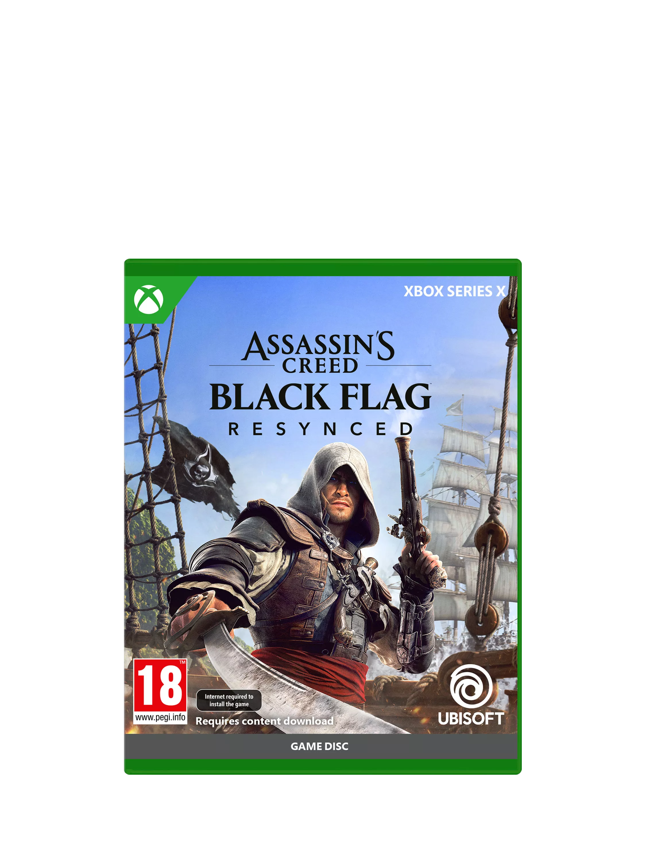 Microsoft Assassin's Creed Black Flag Resynced video game Xbox Series X, imported from the UK