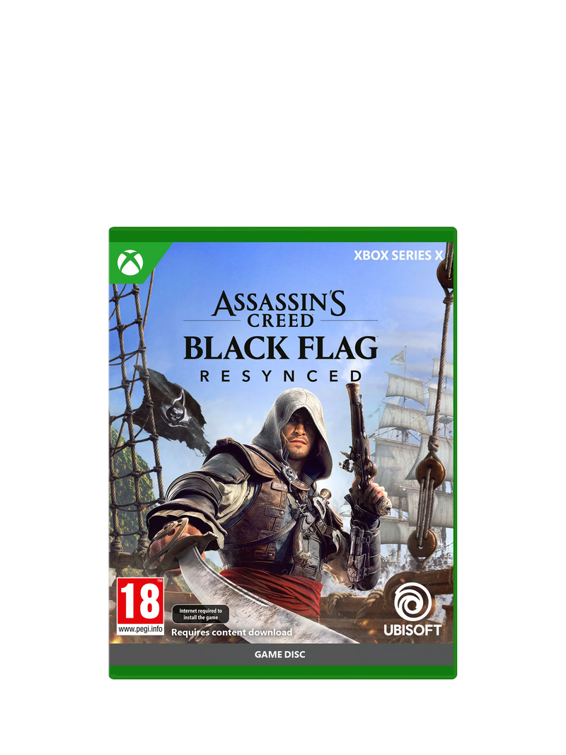 Microsoft Assassin's Creed Black Flag Resynced video game Xbox Series X, imported from the UK