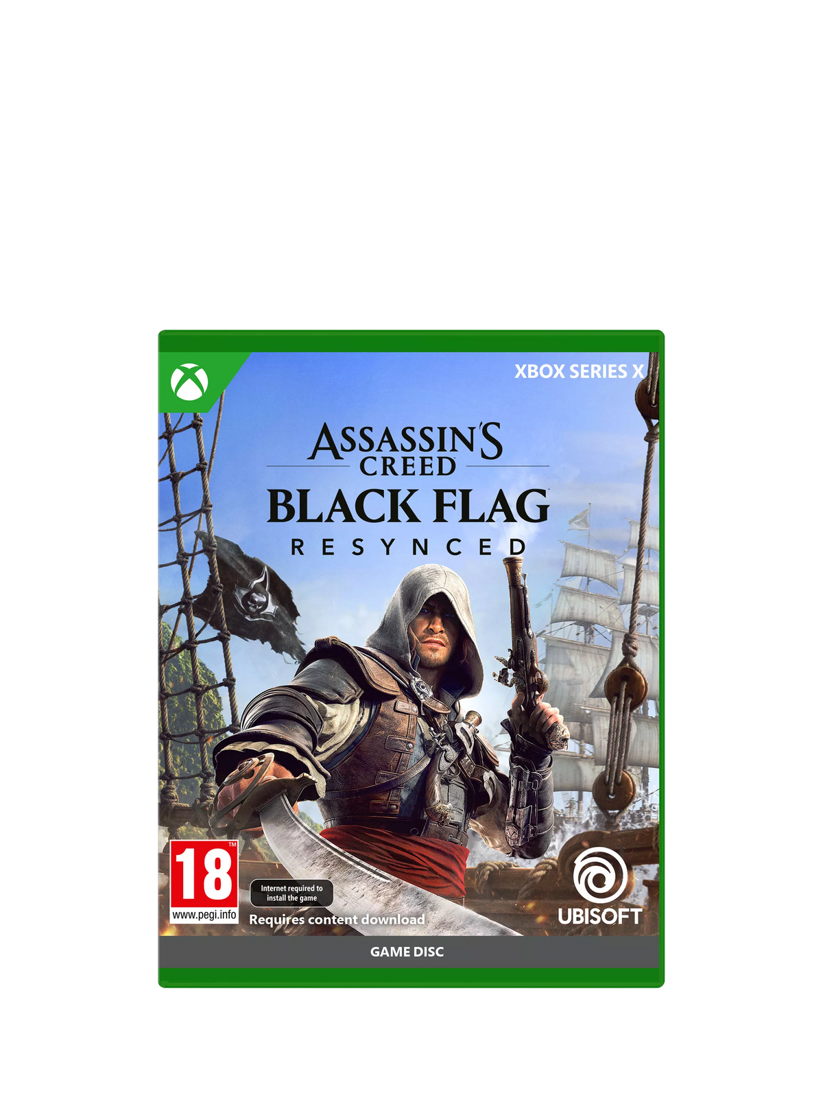 Microsoft Assassin's Creed Black Flag Resynced video game Xbox Series X, imported from the UK