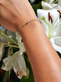 E.W Adams 9ct gold diamond chain bracelet, UK version