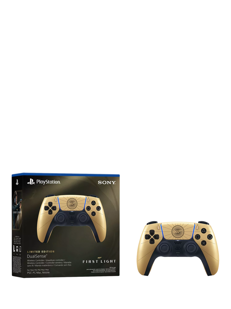 Sony DualSense wireless controller 007 First Light limited edition gold - British product