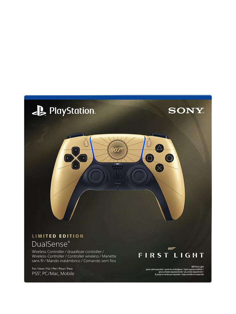 Sony DualSense wireless controller 007 First Light limited edition gold - British product
