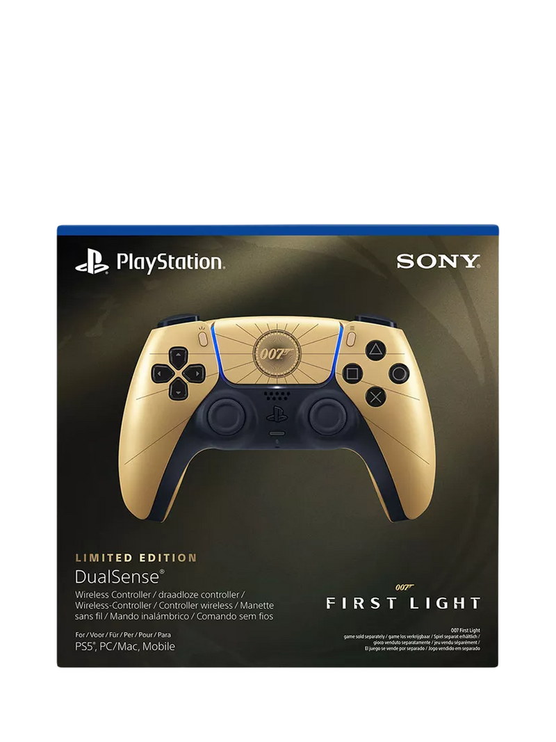Sony DualSense wireless controller 007 First Light limited edition gold - British product