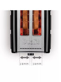 Dualit Studio 2 slice toaster black, UK version