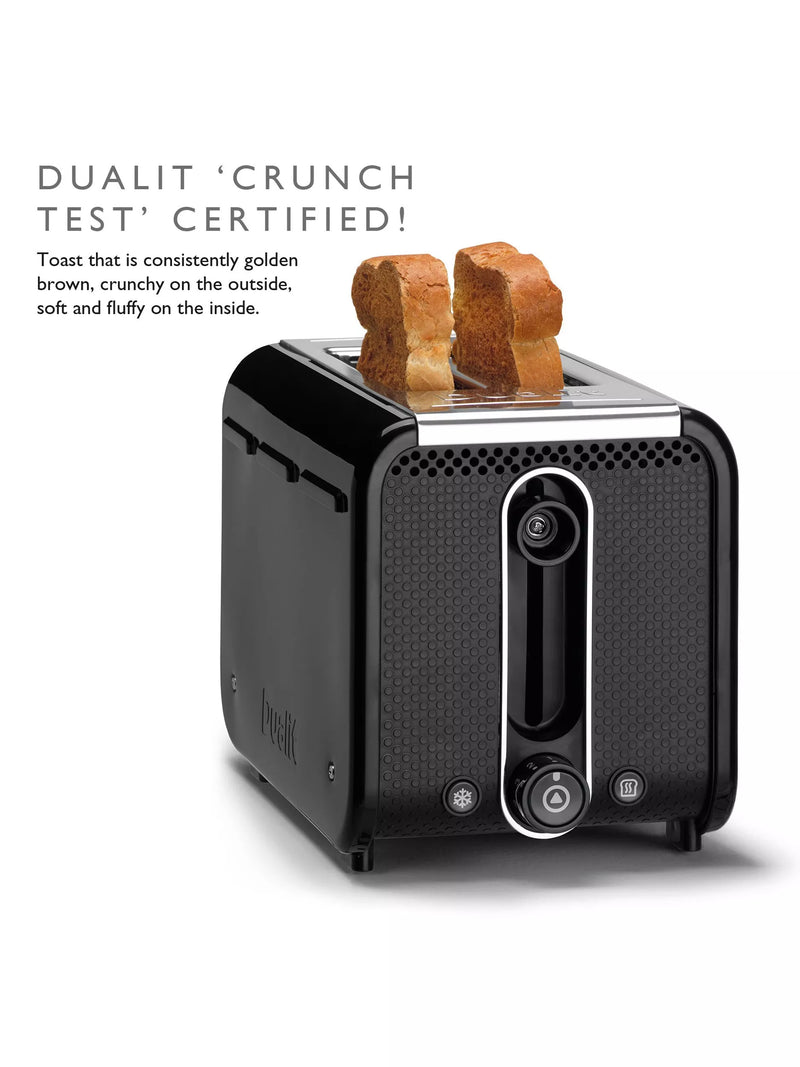 Dualit Studio 2 slice toaster black, UK version