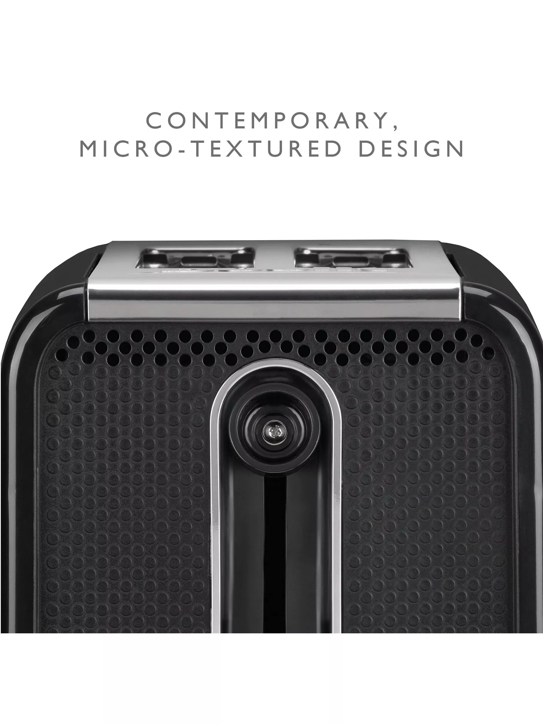 Dualit Studio 2 slice toaster black, UK version