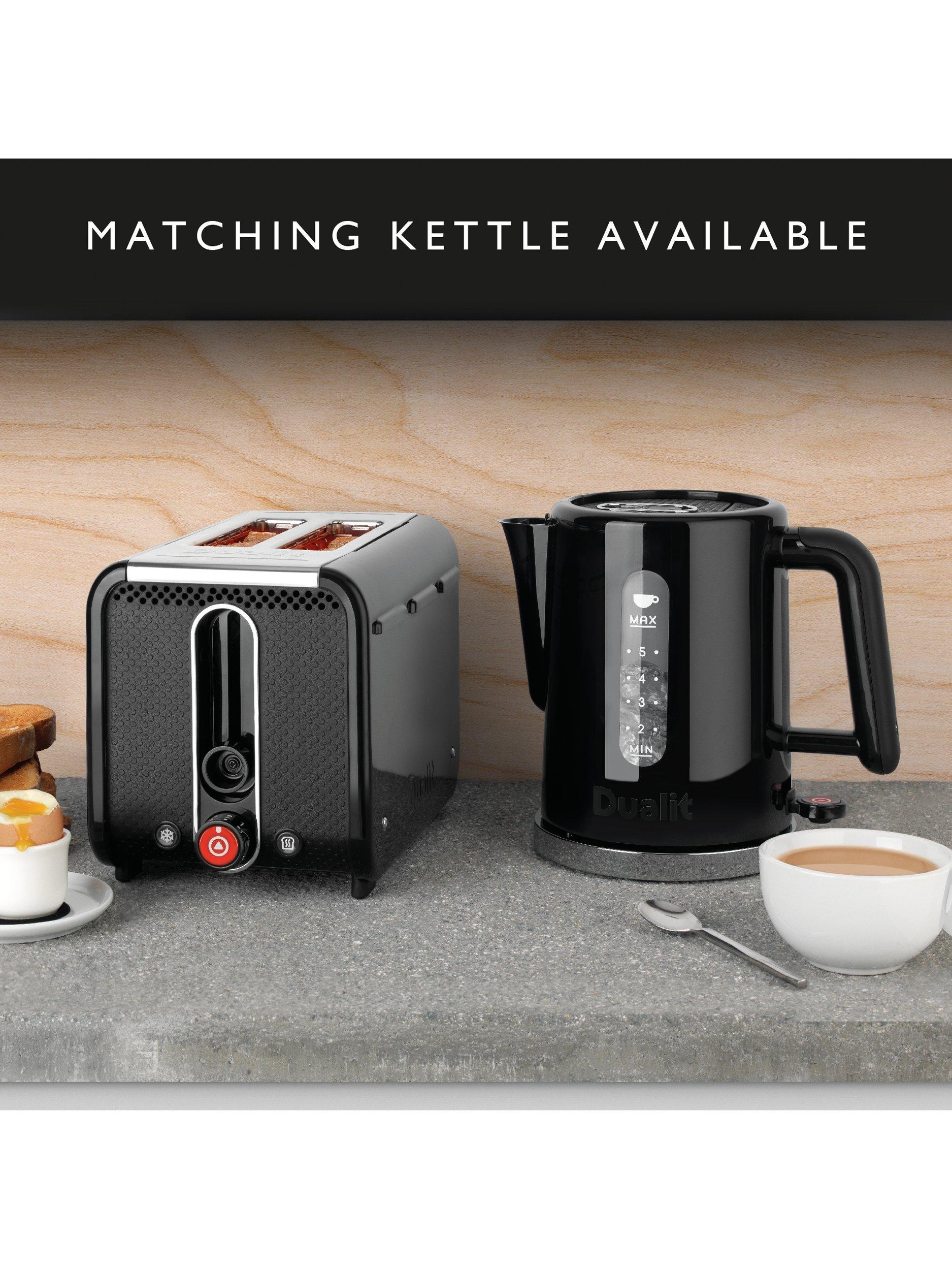 Dualit Studio 2 slice toaster black, UK version