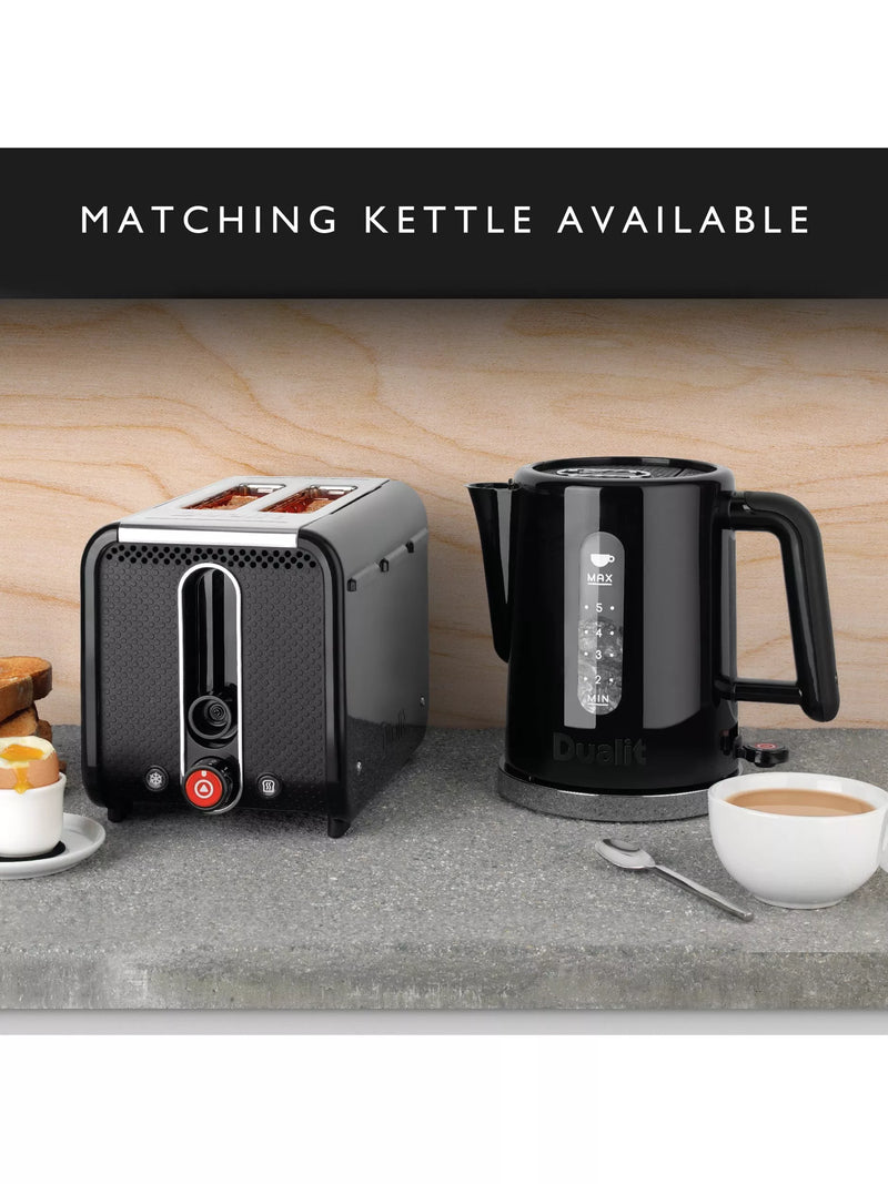 Dualit Studio 2 slice toaster black, UK version
