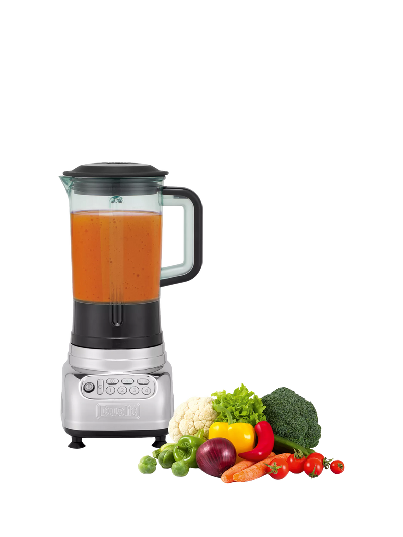 Dualit stainless steel food blender and smoothie maker, imported from the UK