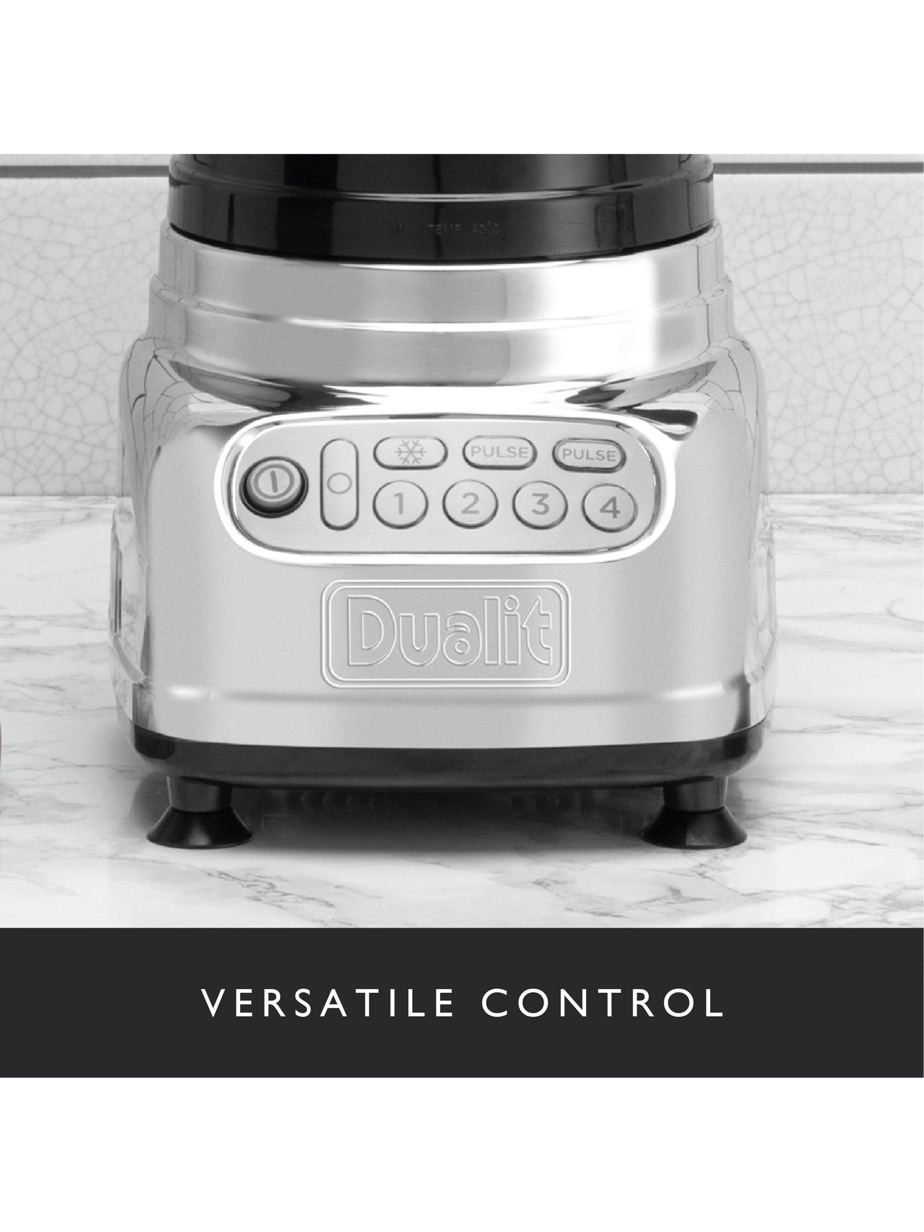 Dualit stainless steel food blender and smoothie maker, imported from the UK