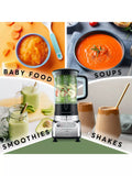 Dualit stainless steel food blender and smoothie maker, imported from the UK