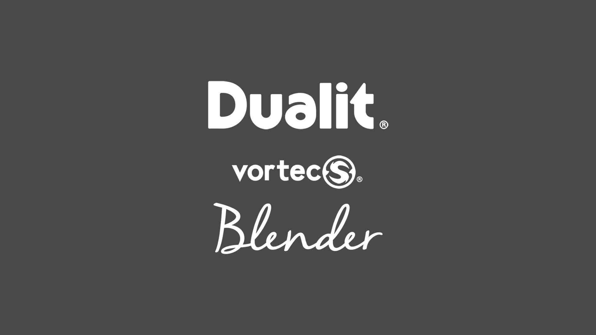 Dualit stainless steel food blender and smoothie maker, imported from the UK