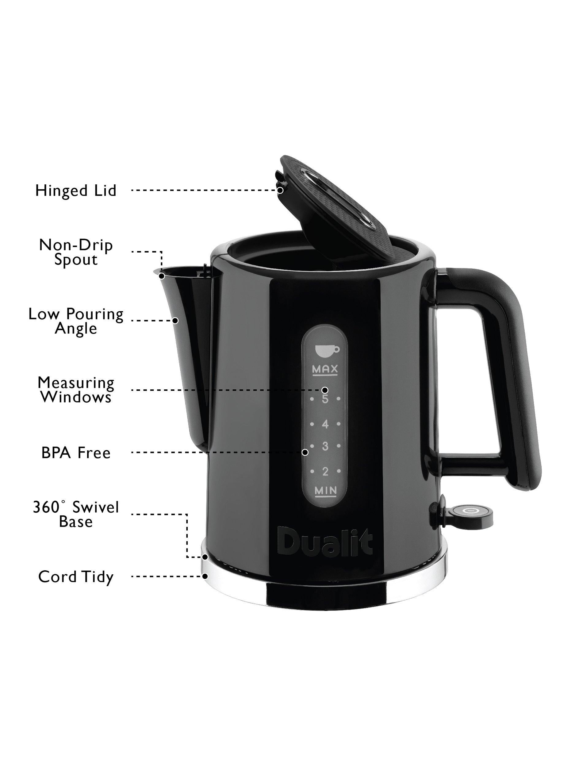 Dualit Studio Kettle 1.5L black, UK version