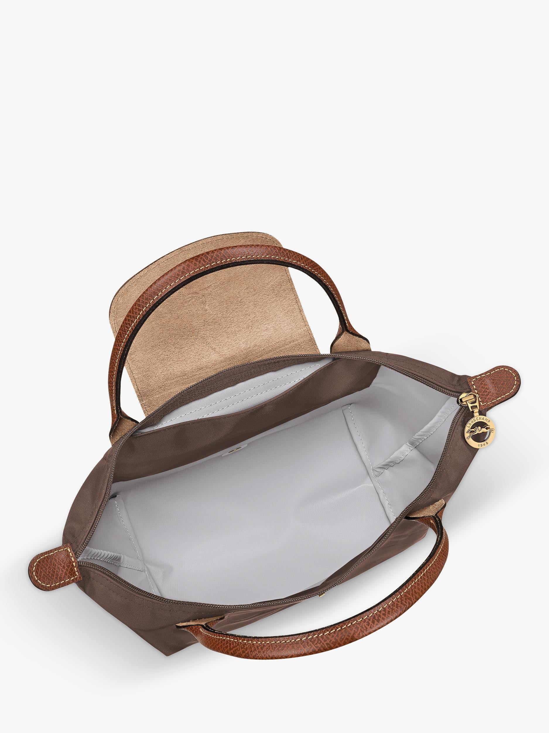 Longchamp Le Pliage original small top handle bag, imported from the UK