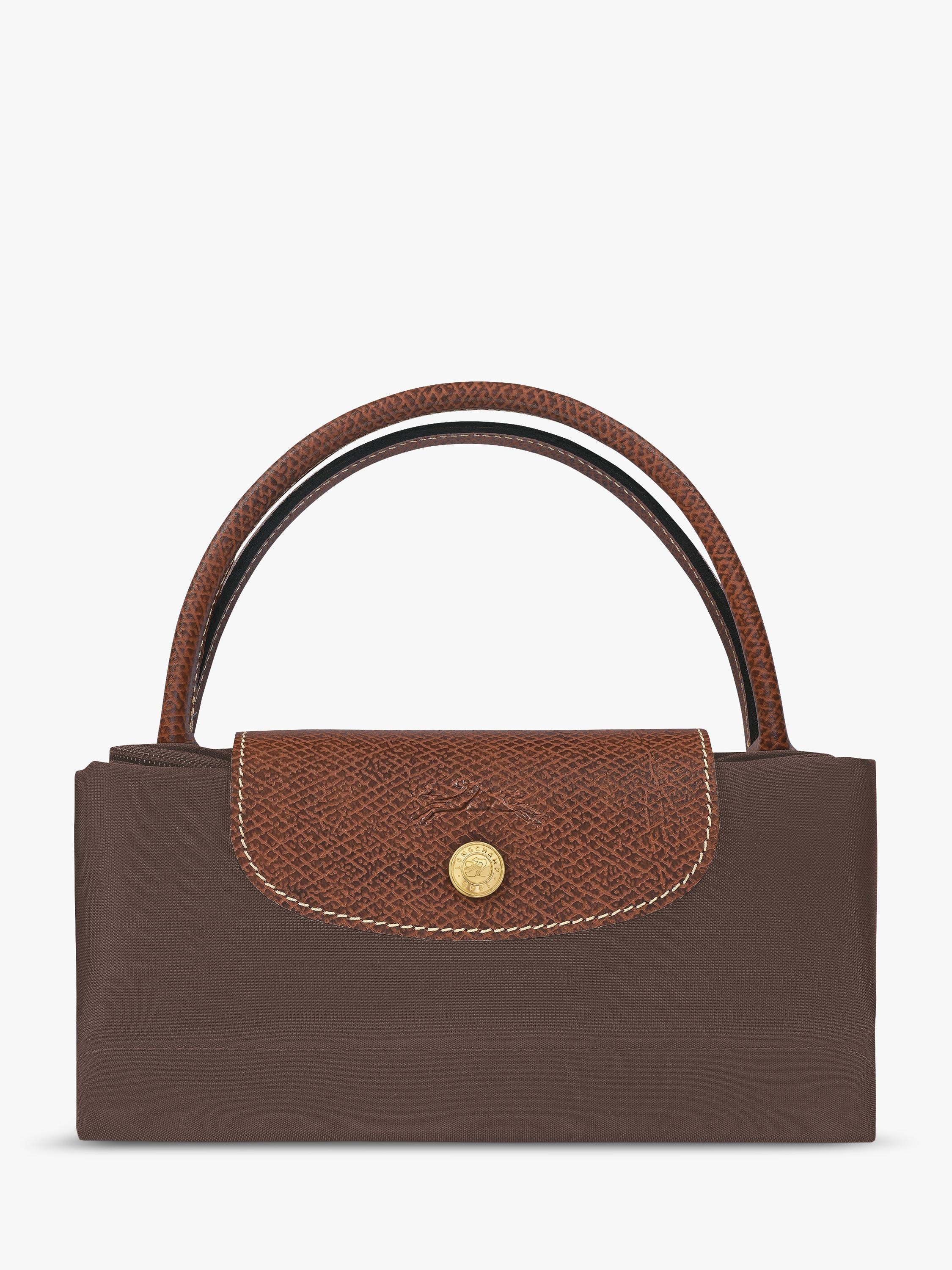 Longchamp Le Pliage original small top handle bag, imported from the UK