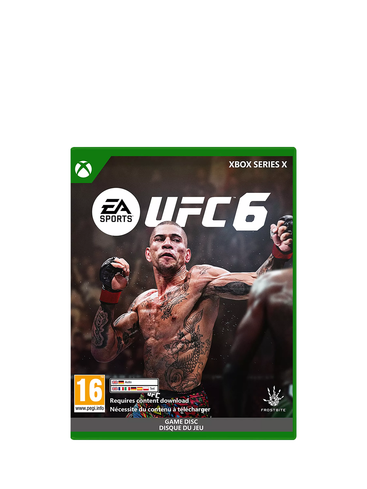 EA Sports UFC 6 Xbox Series X game imported from the UK