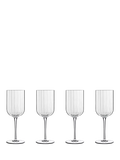 Luigi Bormioli Bach white wine glass set 4 280ml, UK version