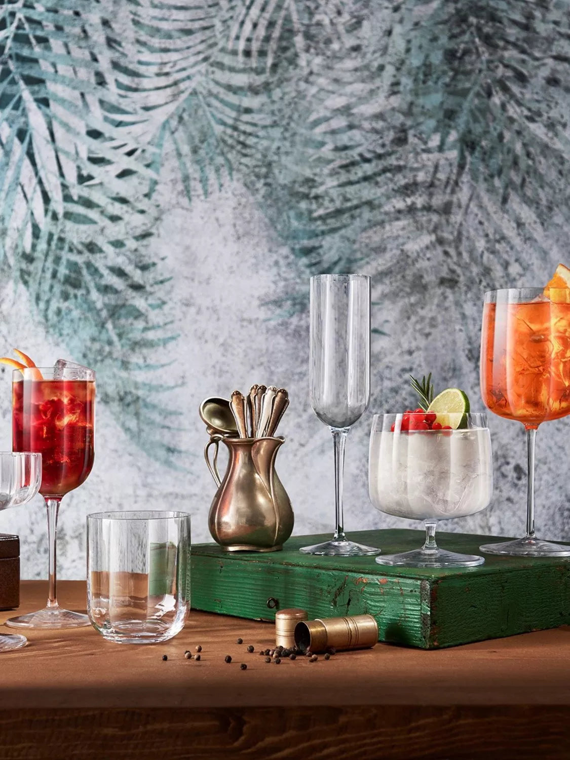 Luigi Bormioli Jazz Spritz cocktail glass set 550ml - British product