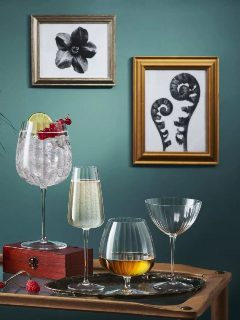 Luigi Bormioli gin cocktail balloon glasses set of 4 750ml, UK version