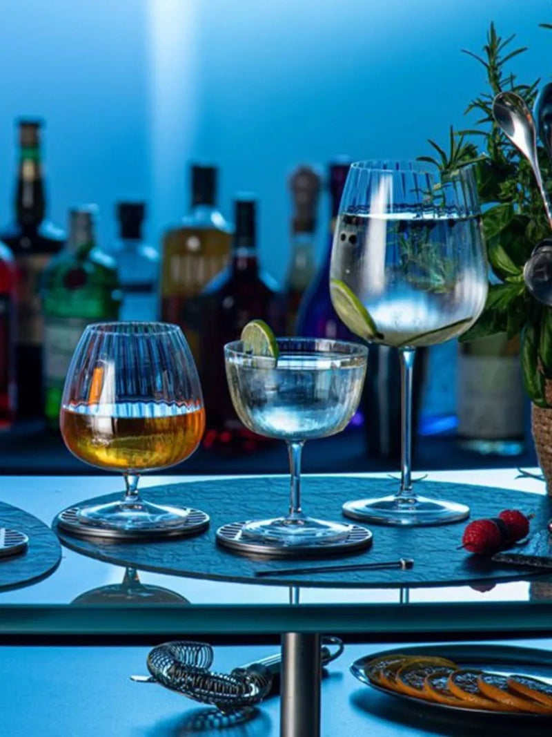 Luigi Bormioli gin cocktail balloon glasses set of 4 750ml, UK version