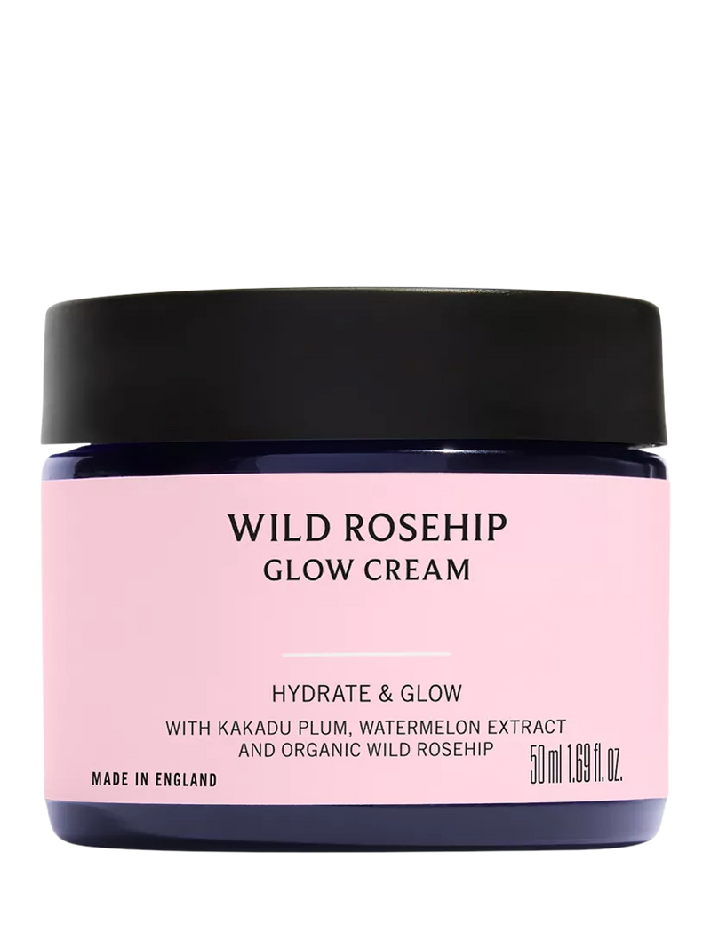 Neal's Yard Remedies Wild Rosehip Glow moisturiser 50ml, imported from the UK