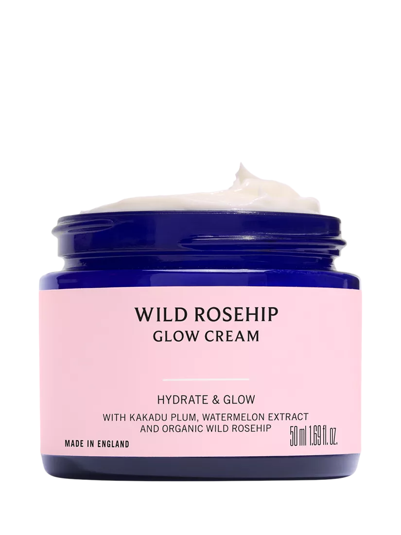 Neal's Yard Remedies Wild Rosehip Glow moisturiser 50ml, imported from the UK
