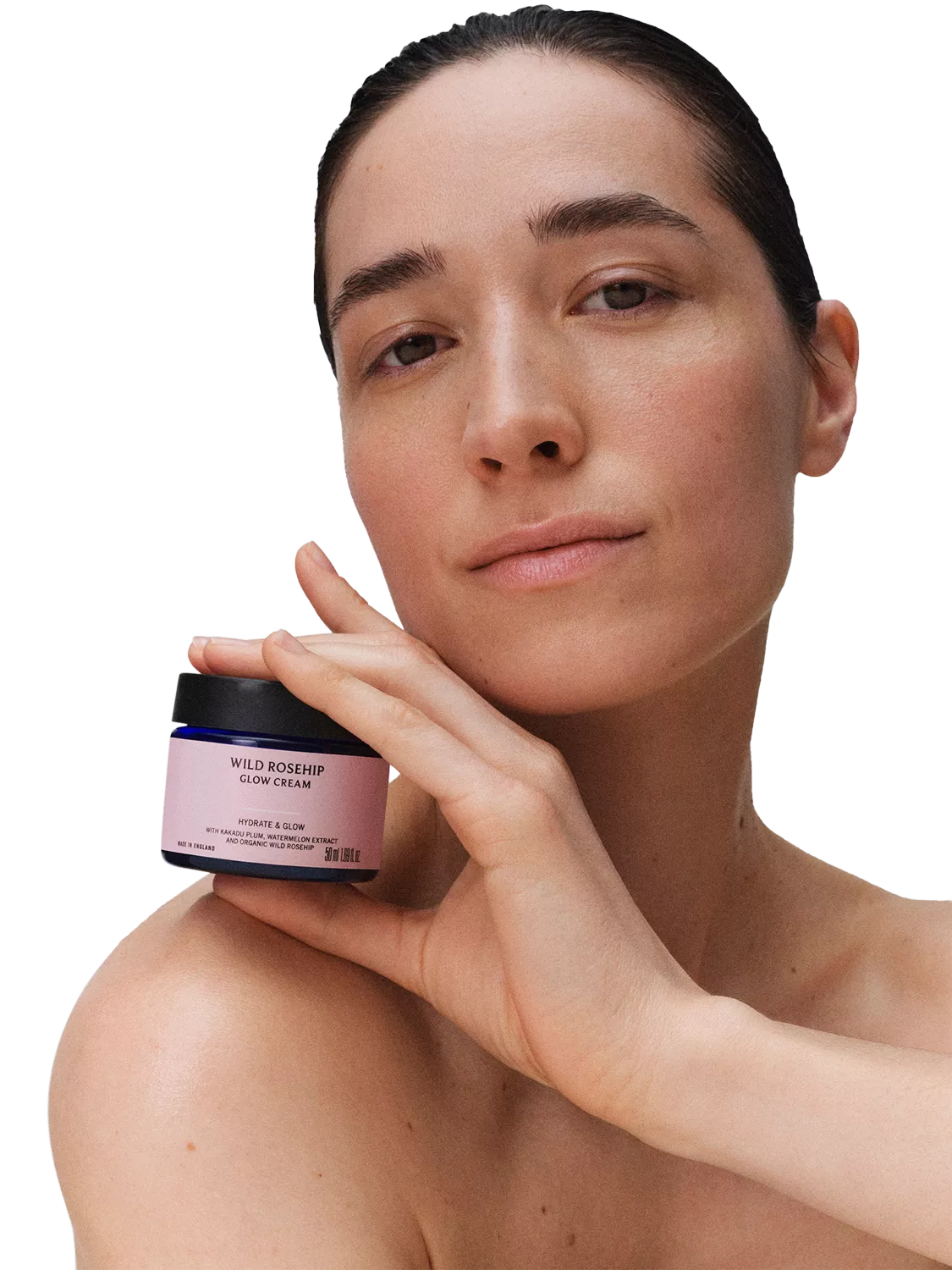 Neal's Yard Remedies Wild Rosehip Glow moisturiser 50ml, imported from the UK