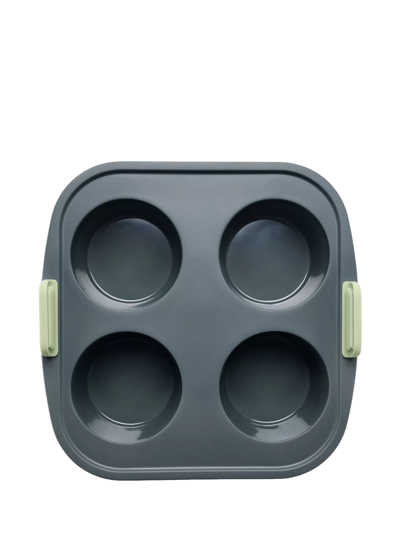 Lékué silicone non-stick muffin mould 4-hole - British product