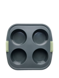 Lékué silicone non-stick muffin mould 4-hole - British product