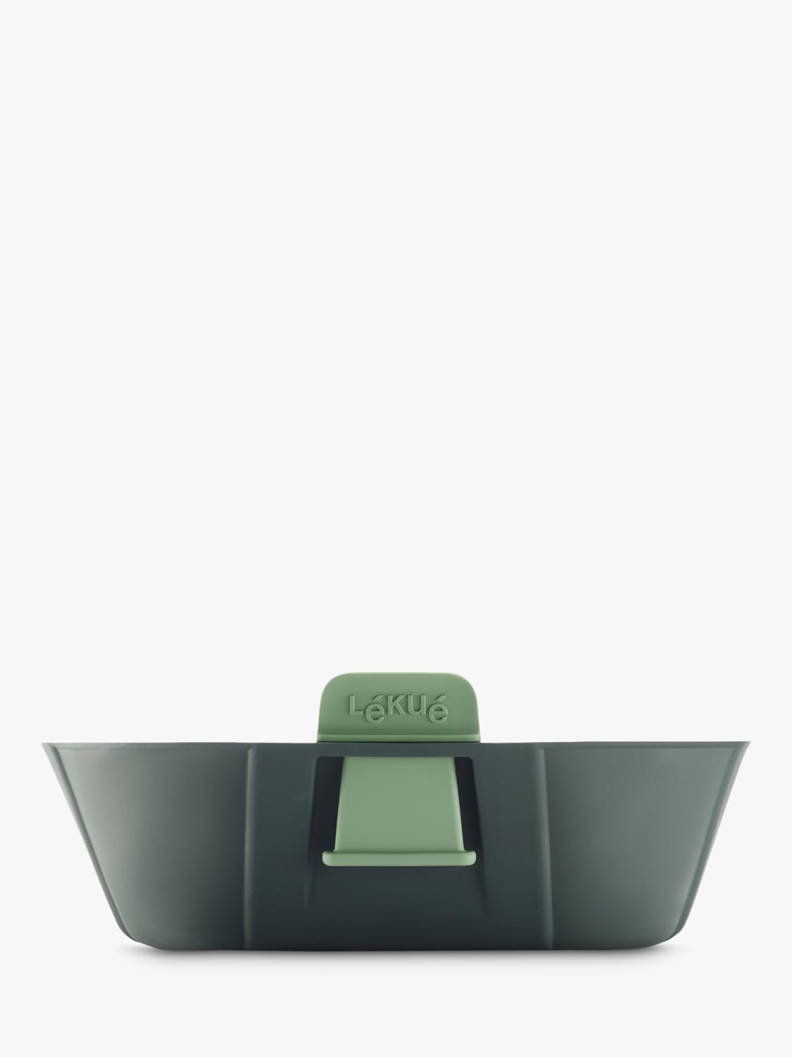 Lékué air fryer basket large square grey - British product
