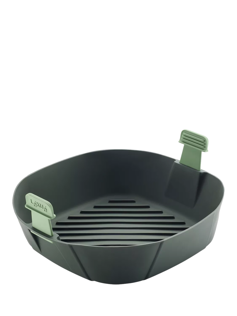 Lékué air fryer square basket grey XL (British brand)