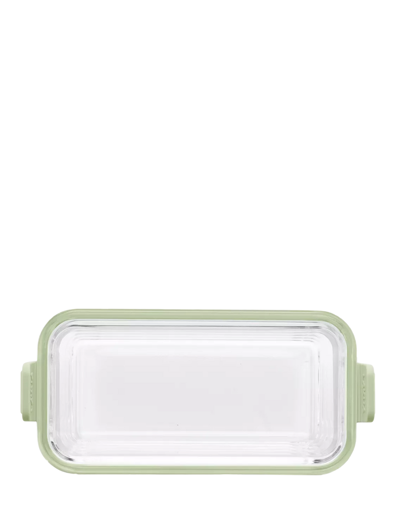 Lékué air fryer glass dish set clear green, imported from the UK