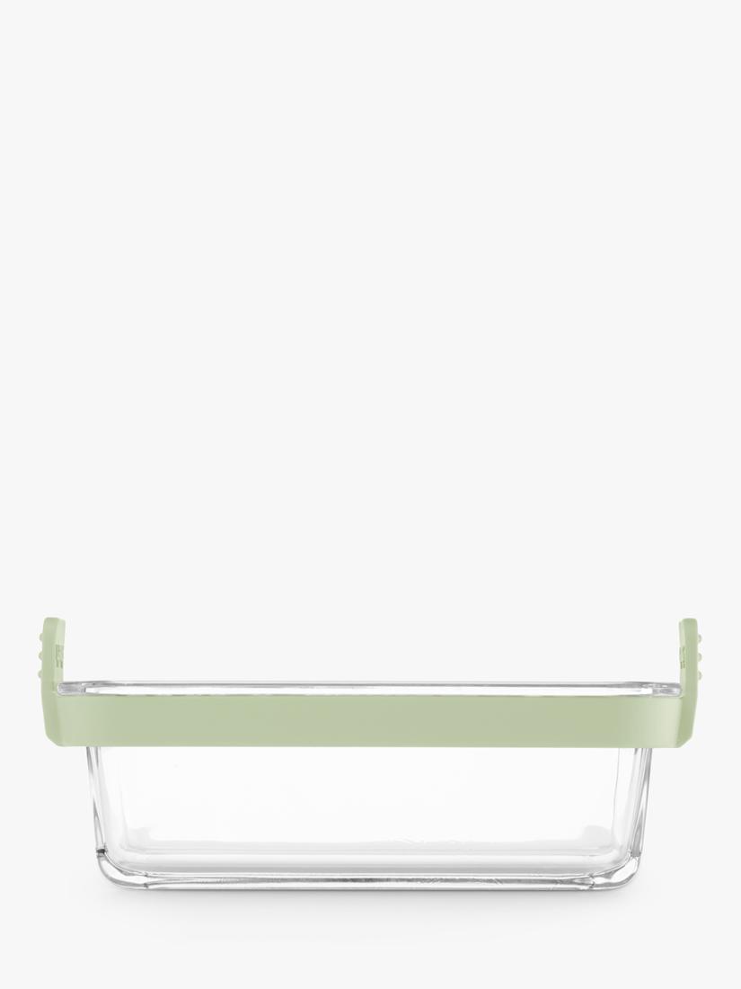 Lékué air fryer glass dish set clear green, imported from the UK