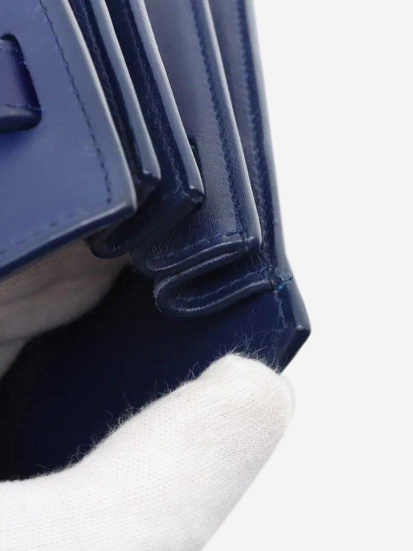 SAINT LAURENT Sac De Jour blue bag, imported from the UK