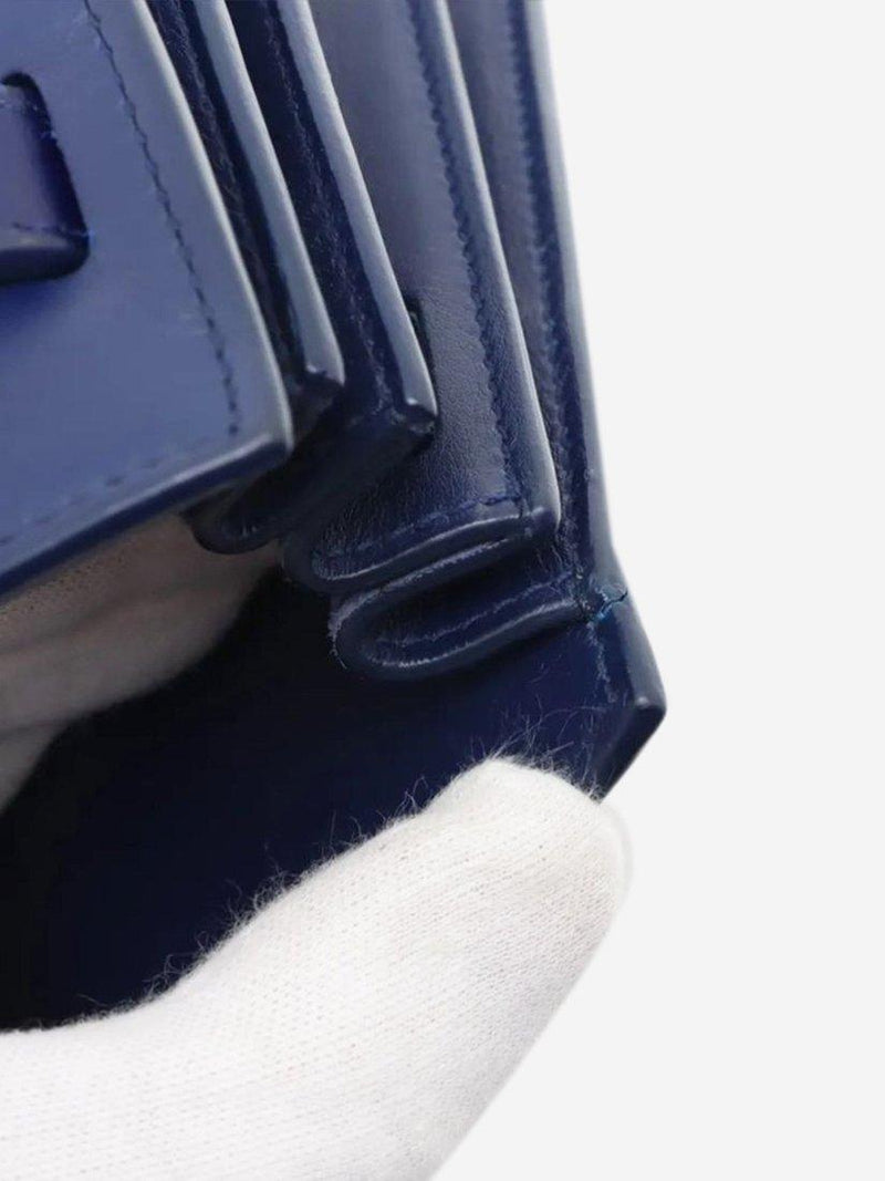 SAINT LAURENT Sac De Jour blue bag, imported from the UK